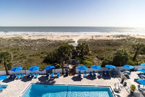 View, Guy Harvey Resort on St. Augustine Beach in St. Augustine (FL) View, Guy Harvey Resort on St. Augustine Beach in St. Augustine (FL)
