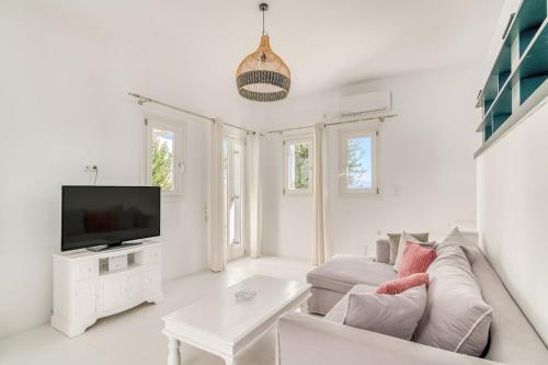 ห้องพัก, Villa Zeos - Cycladic house close to the beach in อัมเปลัส ห้องพัก, Villa Zeos - Cycladic house close to the beach in อัมเปลัส