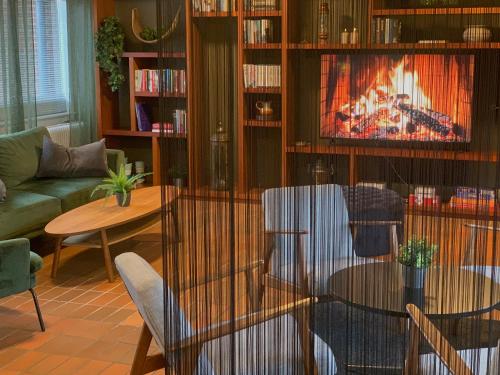 Общ салон/телевизионна зона, Hotel Fanø in Есберг Общ салон/телевизионна зона, Hotel Fanø in Есберг