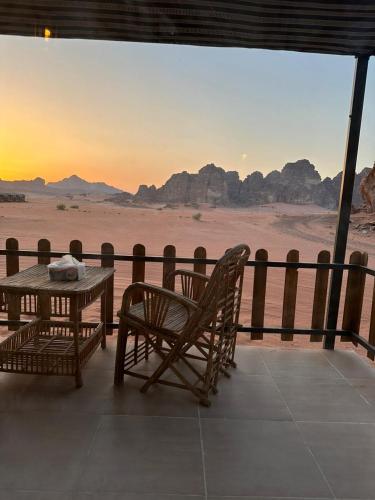Balcó/terrassa, Wadi Rum Star Camp in Wadi Rum Balcó/terrassa, Wadi Rum Star Camp in Wadi Rum