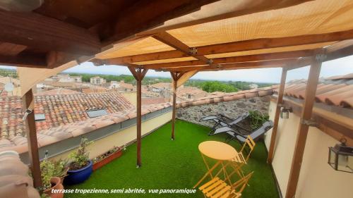 Balcony/terrace, Belle vue in Agde City Center Balcony/terrace, Belle vue in Agde City Center