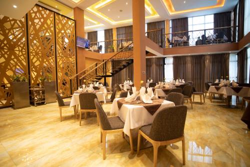 Étterem, Vamos Addis Hotel in Addisz-Abeba Étterem, Vamos Addis Hotel in Addisz-Abeba