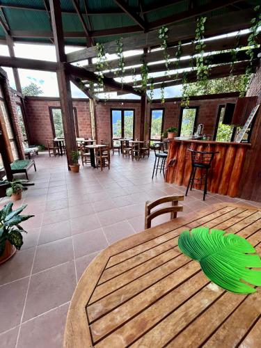 Restaurant, Villa Camila Hostel in Coroico Restaurant, Villa Camila Hostel in Coroico
