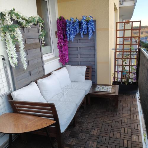 Varanda/terraço, Współczesny Apartament Gdańsk (Wspolczesny Apartament Gdansk) in Borkowo Lostowickie Varanda/terraço, Współczesny Apartament Gdańsk (Wspolczesny Apartament Gdansk) in Borkowo Lostowickie