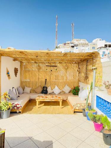 beranda/teres, Itri Surf Hostel Taghazout in Taghazout beranda/teres, Itri Surf Hostel Taghazout in Taghazout