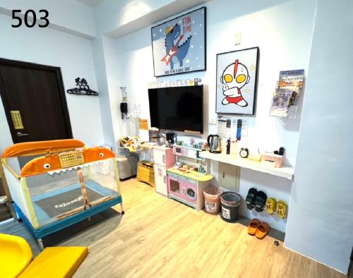 Playground, Ho-Li Safety Parent-Child Inn in Houli District Playground, Ho-Li Safety Parent-Child Inn in Houli District