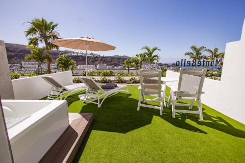 Balcony/terrace, Servatur Hartaguna - Adults Only in Gran Canaria Balcony/terrace, Servatur Hartaguna - Adults Only in Gran Canaria