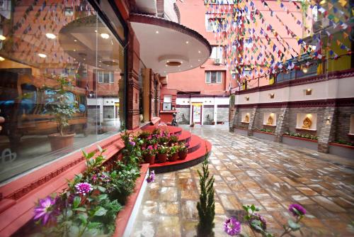 Pintu masuk, Tibet Boutique Hotel in Kathmandu Pintu masuk, Tibet Boutique Hotel in Kathmandu