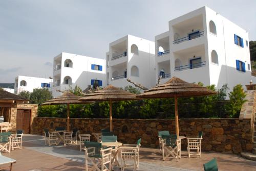 A szálláshely kívülről, Alykes in Marmari A szálláshely kívülről, Alykes in Marmari