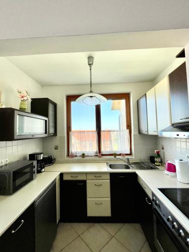 ห้องครัว, Magnólia Apartmam (Magnolia Apartmam) in เฮกกีโค่ ห้องครัว, Magnólia Apartmam (Magnolia Apartmam) in เฮกกีโค่
