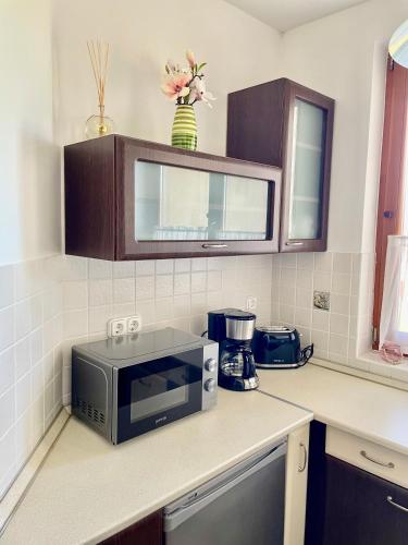 ห้องครัว, Magnólia Apartmam (Magnolia Apartmam) in เฮกกีโค่ ห้องครัว, Magnólia Apartmam (Magnolia Apartmam) in เฮกกีโค่