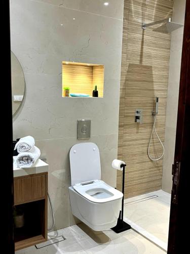화장실, Appartement au coeur d'Agadir in 에살람 화장실, Appartement au coeur d'Agadir in 에살람