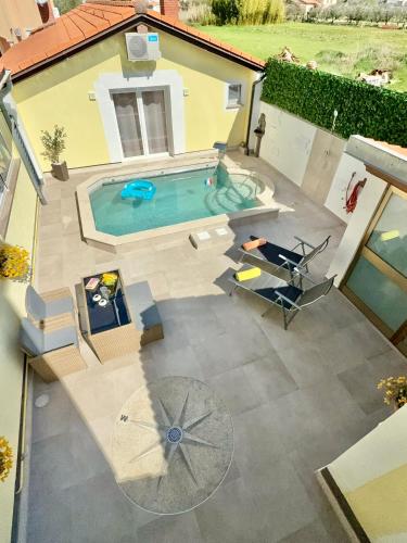 Kilátás, Poolside Studio in Fažana Kilátás, Poolside Studio in Fažana