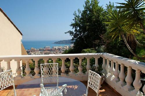 Balcony/terrace, Villa Ginevra in Menton Balcony/terrace, Villa Ginevra in Menton
