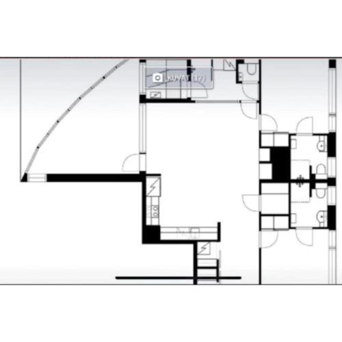 Floor plans, Tahko Spa suites orange B 1 Tahkonsydan in Nilsia Floor plans, Tahko Spa suites orange B 1 Tahkonsydan in Nilsia