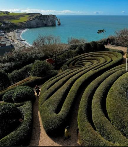 La plage in Saint-Jouin-Bruneval La plage in Saint-Jouin-Bruneval