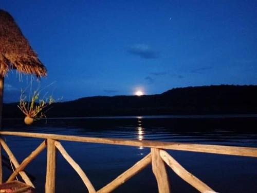 Balcony/terrace, Tatai Nature Resort in Koh Kong Balcony/terrace, Tatai Nature Resort in Koh Kong