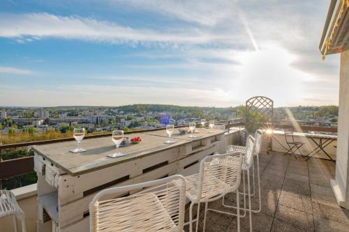 Balcony/terrace, Le Bloy - Grande terrasse, Proche Paris in Fontenay-aux-Roses Balcony/terrace, Le Bloy - Grande terrasse, Proche Paris in Fontenay-aux-Roses