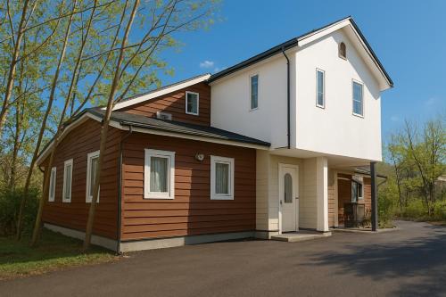 Exterior view, karuizawa villa Baum in miyota in Miyota Exterior view, karuizawa villa Baum in miyota in Miyota