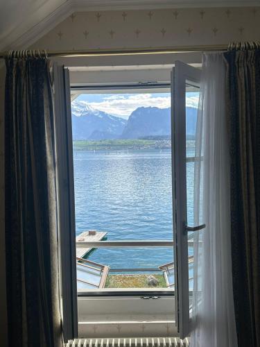 Kilátás, Room's at HAUS am SEE direkt am Thunersee gelegen mit SELF CHECK IN & digitaler Rezeption in Thun Kilátás, Room's at HAUS am SEE direkt am Thunersee gelegen mit SELF CHECK IN & digitaler Rezeption in Thun