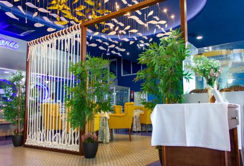 Étterem, Hospedium Hotel A Mar in Villafranca De Los Barros Étterem, Hospedium Hotel A Mar in Villafranca De Los Barros