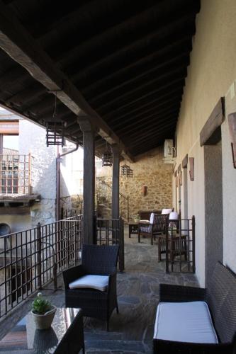 Erkély/terasz, Cabachuelas I casas rurales in San Miguel De Valero Erkély/terasz, Cabachuelas I casas rurales in San Miguel De Valero