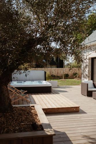 A szálláshely kívülről, Les Pierres 2 Loc Amand in La Foret-Fouesnant A szálláshely kívülről, Les Pierres 2 Loc Amand in La Foret-Fouesnant