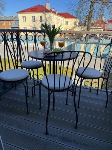 Balcony/terrace, Burgermeistri majutus in Haapsalu Balcony/terrace, Burgermeistri majutus in Haapsalu