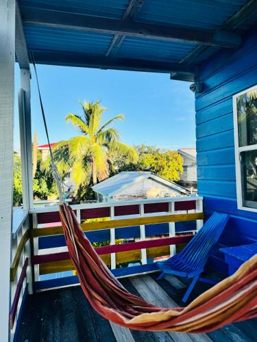 Terraza/balcón, Go Slow Hostel in Caye Caulker Terraza/balcón, Go Slow Hostel in Caye Caulker