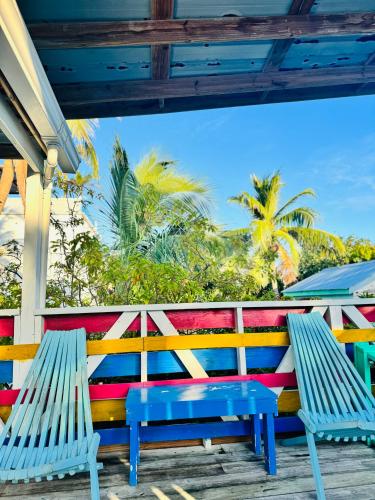 Terraza/balcón, Go Slow Hostel in Caye Caulker Terraza/balcón, Go Slow Hostel in Caye Caulker