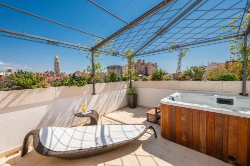 Kilátás, Hotel Marmont in Split Óváros Kilátás, Hotel Marmont in Split Óváros