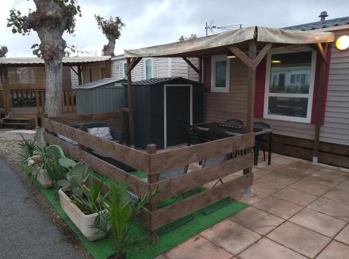 Balcony/terrace, Europcamping in Frejus Balcony/terrace, Europcamping in Frejus
