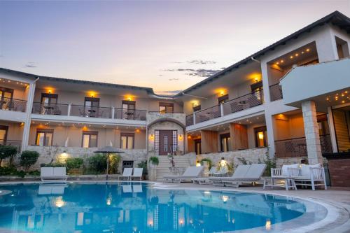 Näkymä ulkoa, Stamos Hotel in Chalkidiki Näkymä ulkoa, Stamos Hotel in Chalkidiki