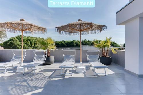شرفة/ تراس, Residence I Diamanti - Siroli Collection in Cervia شرفة/ تراس, Residence I Diamanti - Siroli Collection in Cervia