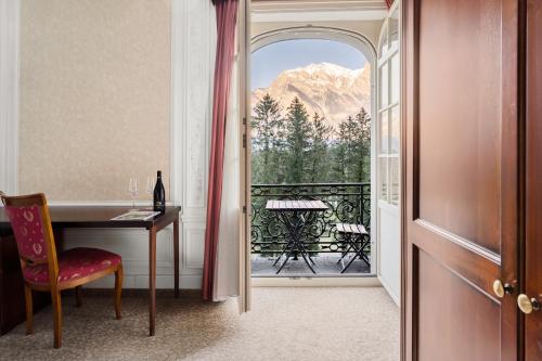 Kilátás, Hotel Schloss Ragaz in Bad Ragaz Kilátás, Hotel Schloss Ragaz in Bad Ragaz