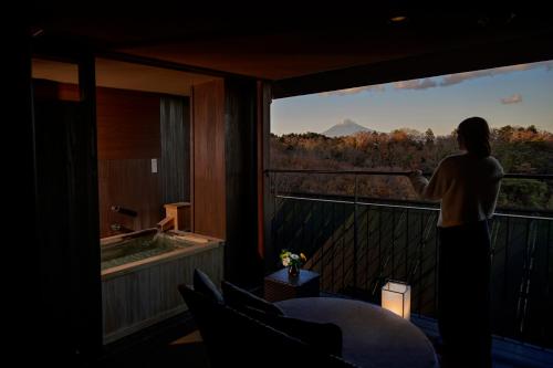 Hot spring bath, Hotel Laforet Shuzenji Sanshi-Suimei near Mt. Daruma Hot spring bath, Hotel Laforet Shuzenji Sanshi-Suimei near Mt. Daruma