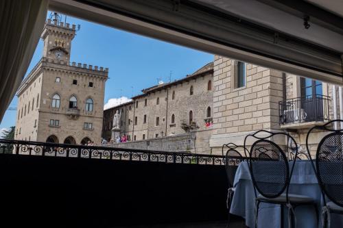 Kilátás, Hotel Titano in San Marino Kilátás, Hotel Titano in San Marino