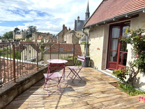 Kilátás, La Grange de Montrésor (La Grange de Montresor) in Montresor Kilátás, La Grange de Montrésor (La Grange de Montresor) in Montresor