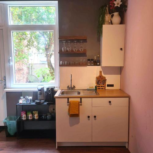 Konyha, Feel at Home - Holiday Studio in Gulpen Konyha, Feel at Home - Holiday Studio in Gulpen