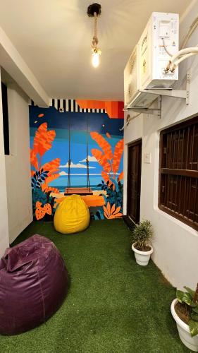 Kert, Elephant House Boutique Stays- BHU- BLW near Benares Hindu Egyetem Kert, Elephant House Boutique Stays- BHU- BLW near Benares Hindu Egyetem