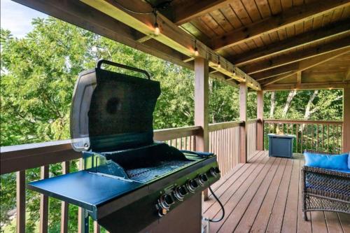 발코니/테라스, Trout and About Forge Cabin Hot Tub in 마운트 자이언 발코니/테라스, Trout and About Forge Cabin Hot Tub in 마운트 자이언