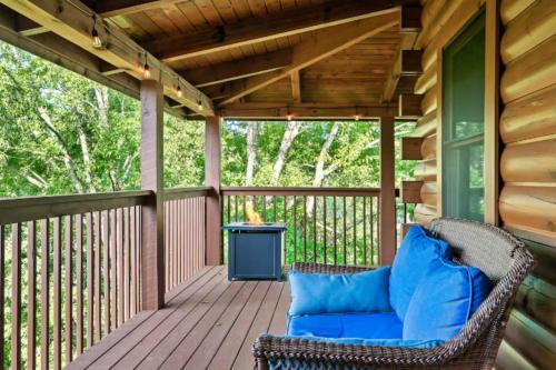 발코니/테라스, Trout and About Forge Cabin Hot Tub in 마운트 자이언 발코니/테라스, Trout and About Forge Cabin Hot Tub in 마운트 자이언