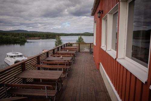 Balcony/terrace, Hotel Inari in Inari Balcony/terrace, Hotel Inari in Inari