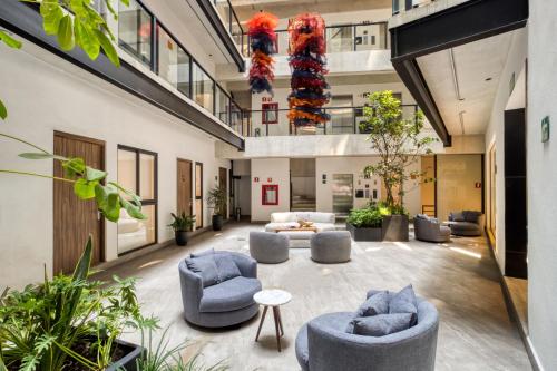 Lobby, ULIV Pulse Roma - Condesa in WTC-San Angel Lobby, ULIV Pulse Roma - Condesa in WTC-San Angel