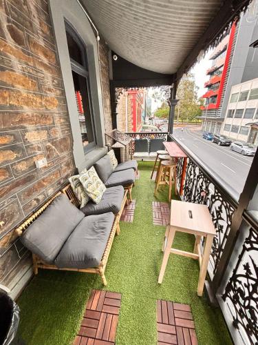 balcon/terrasse, Tequila Sunrise Hostel Adelaide in Adelaide balcon/terrasse, Tequila Sunrise Hostel Adelaide in Adelaide