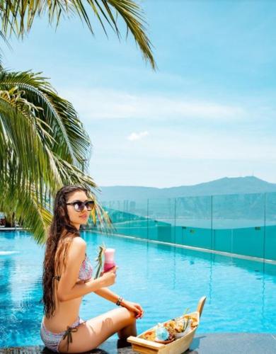 Μπαλκόνι/βεράντα, Sala QuyNhon Beach Hotel in Quy Nhon (Binh Dinh) Μπαλκόνι/βεράντα, Sala QuyNhon Beach Hotel in Quy Nhon (Binh Dinh)