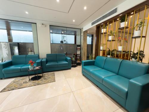 Empfangshalle, Hotel Landridge - HITECH City Hyderabad in Hyderabad Empfangshalle, Hotel Landridge - HITECH City Hyderabad in Hyderabad