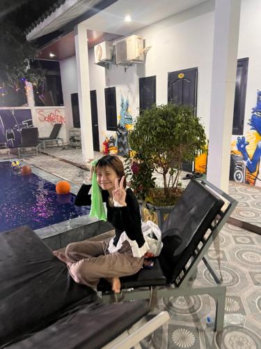 ระเบียง/ชานเรือน, A PATUXAY VIENTIANE HOTEL & APARTMENT in พาทูเซย์/วิคทอรี เกท ระเบียง/ชานเรือน, A PATUXAY VIENTIANE HOTEL & APARTMENT in พาทูเซย์/วิคทอรี เกท