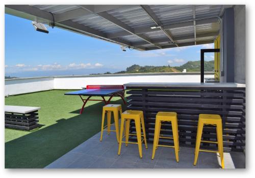 Balcony/terrace, Ulivin Coliving in Manizales Balcony/terrace, Ulivin Coliving in Manizales