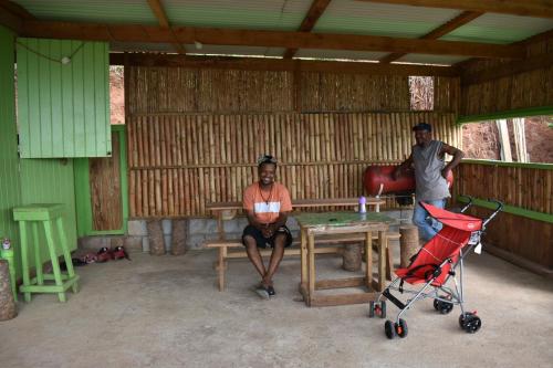 Camp in the Kalinago Territory in Atkinson Camp in the Kalinago Territory in Atkinson